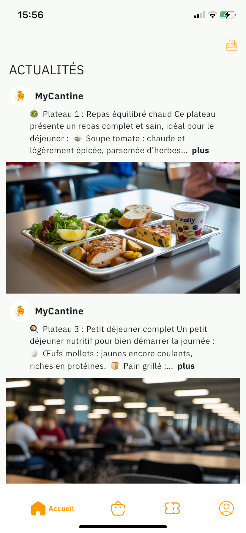 Accéder aux paramètres